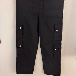 Women  Black Cargo Pants